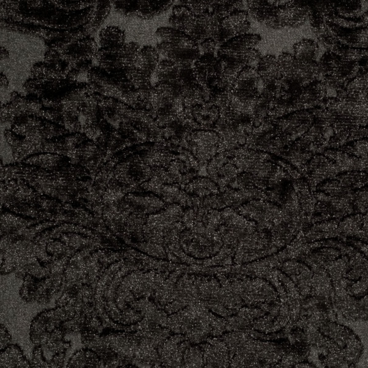 Fabric 12 - Pattern velvet Black